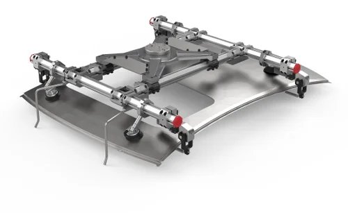 Custom Body Builder End Effector with Roof Panel