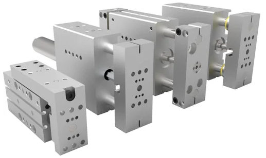 Slides and Thrusters Group Image